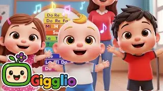 Do Re Mi Song for Kids | Learn Musical Notes 🎵  | Gigglio Nursery Rhyme and Kids Song