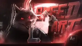 Death Wolf Thumbnail Speedart | After Effects