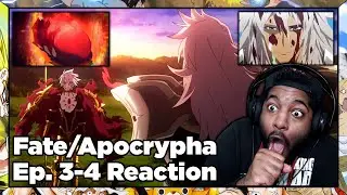 SIEGFRIED'S WISH FINALLY CAME TRUE!!! Fate/Apocrypha Episode 3-4 Reaction