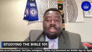 STUDYING THE BIBLE 101
