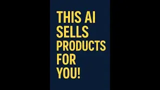 This AI sells products for you! #AISellsForYou#AIAffiliate#PassiveIncome#Faceless#MakeMoneyAI#Shorts