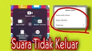 Cara mengatasi suara Tidak keluar saat rekam layar di hp vivo