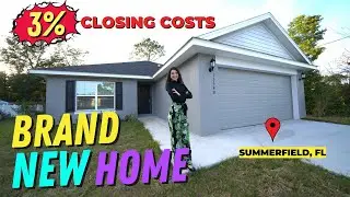 3% CLOSING COSTS?😱📢 Perfect Brand New Home in Summerfield, FL! UNDER $280,000 with NO HOA or CDD
