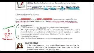Analysis and interpretation of financial and non financial information   Part 1   Introduction