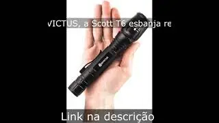 Lanterna T&aacute;tica Invictus Scott T6 | Multi Fun&ccedil;&otilde;es | Ca&ccedil;a, Pesca, Camping, Trilhas Trekking | #SHORTS