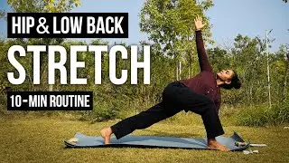Stretches for Lower Back & Hip Pain Relief | Full Body Stretch for All Levels