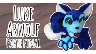 Fazendo a Fursuit Head de Luke Arwolf! (Parte 3 - FINAL)