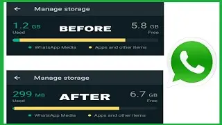 WhatsApp NEW FEATURE : Remove unwanted photos and videos that takes up your phone’s storage.