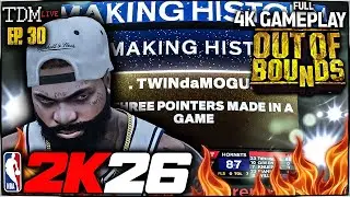 NBA 2K26: Ep. 30 - Breaking Single Game 3 Point Record! (4K Gameplay)