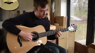 Connor Thomas plays 'Cowboy's Dream' by Tommy Emmanuel - Tom Sands Model S 'White Label'