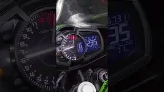 Ninja 400 top SPEED insano 🔥 #mt03 #hornet #xj6 #ninja400 #fz25 #cb300f