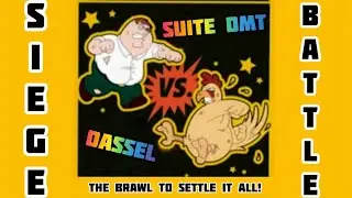 Siege Hits Suite DMT v Dassel - American Dad & Futurama Islands | Animation Throwdown