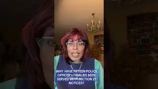 15 POLICE OFFICERS FAMILIES TURFED OUT OF THEIR HOMES BEFORE THE NEW RENTERS RIGHTS ACT IS IN EFFECT