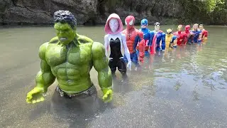 AVENGERS ACTION FIGURE, SPIDER-MAN MILES, HULK, CAPTAIN AMERICA, ANTMAN, AQUAMAN, THOR,SUPERMAN  #34