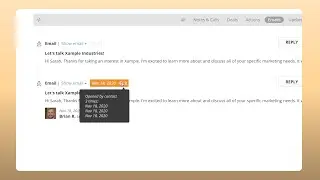 How to track emails in Gmail & Outlook using your CRM | OnePageCRM