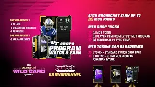 MCS Ultimate Wild Card: Twitch Drops - How to Earn a FREE Jonathan Taylor | Madden 23 Ultimate Team