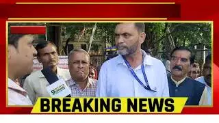 Parbhani mahapalika workers protest for their salary 