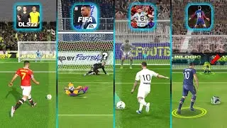 DLS vs eFOOTBALL Mobile vs FIFA vs SOCCER CUP - Realistic Penalty