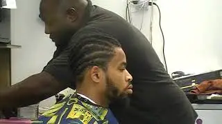 #BraidsNFade Cornroll combs twist on My client made him look fresh!