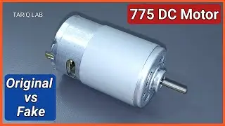 775 DC Motor Original vs Fake