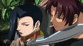 #black lagoon #church fight