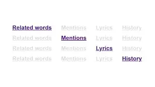 Defy writer&rsquo;s block - OneLook result tabs