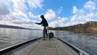Boat Flipp'n 5lbers on Lake Guntersville