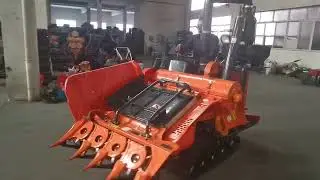Mini Combine Harvester  Modern Agriculture TNS Machinery