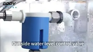 Toilet fill and outside water level control valve