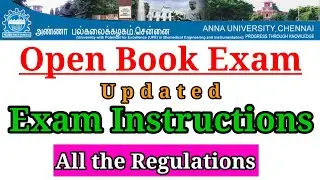 Anna University Open Book Exam procedures|  Updated Open Book Exam full process details| Anbarivu