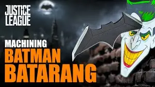 Crafting a Metal Batman Batarang from JUSTICE LEAGUE