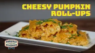 Cheesy Pumpkin Roll Ups | Pumpkin Lasagna