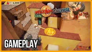 Pizzapocalypse - Gameplay (No Commentary) | Master Your Pizza Moves in a 3D Platformer
