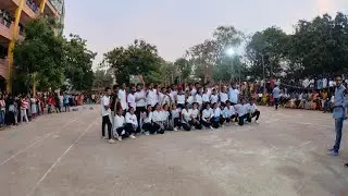 Flash mob 2022 | Chaitanya deemed university | hanmakonda | Chaitanyotsav 2022 | dance | timelapse