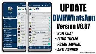 WA M0D Terbaru 2021 || DWHWhatsApp v8.87 Rilis Fitur Paling Keren -Anti Expired!