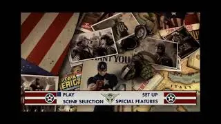 Captain America: The First Avenger (2011) - Dvd Menu Walkthrough