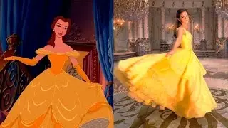 Beauty and the Beast in REAL LIFE - MOVIE vs CARTOON