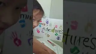 butterfly 🦋 painting with mommy help learning what colors can do when mixed