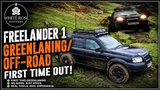 Freelander 1 greenlaning/off-road first time out!
