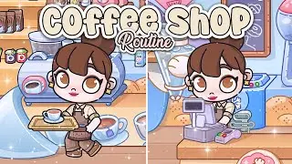 My Morning routine as a Coffee Shop Owner ❤️☕ | Avatar World