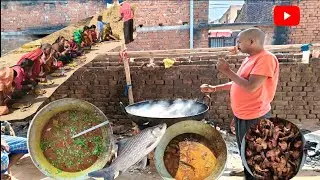 Aaj sabko Khilana pada machali bhaat | 15 kg fish savi mehmano ko khilaye #fish @Crazywalaboys