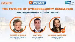 Tech Social: Cybersecurity's Future &ndash; From Reports to AI-Driven Tools