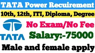 TATA Power Recruitment 2021 | TATA Power Vacancy 2021  Sarkari Naukari TATA Power New Vacancy 2021