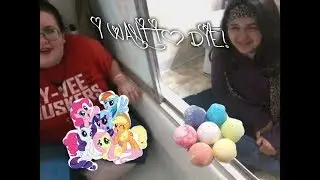 READING FANFICTION AND TESTING BATH BOMBS WITH PALS *fully-clothed*