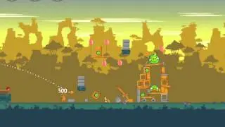 Angry Birds Classic - Bad Piggies. Level 22-15