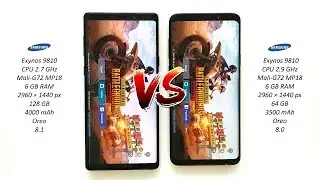 Samsung Galaxy Note 9 vs Samsung Galaxy S9 Plus - Speed Test!