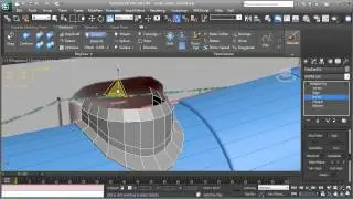 11 Modeling top portal,conform brush introduction