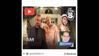 J BALVIN, NIO GARCIA, BAD BUNNY, BILLY BOBBY, FLOW LA MOVIE - AM REMIX  官方音樂  billybobby14 音樂之女