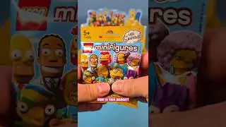 Did We Get Them ALL?🤞 ASMR Unboxing Simpsons Lego Minifigures #legominifigures #simpsons #asmrsounds