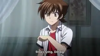 Ddraig cries.